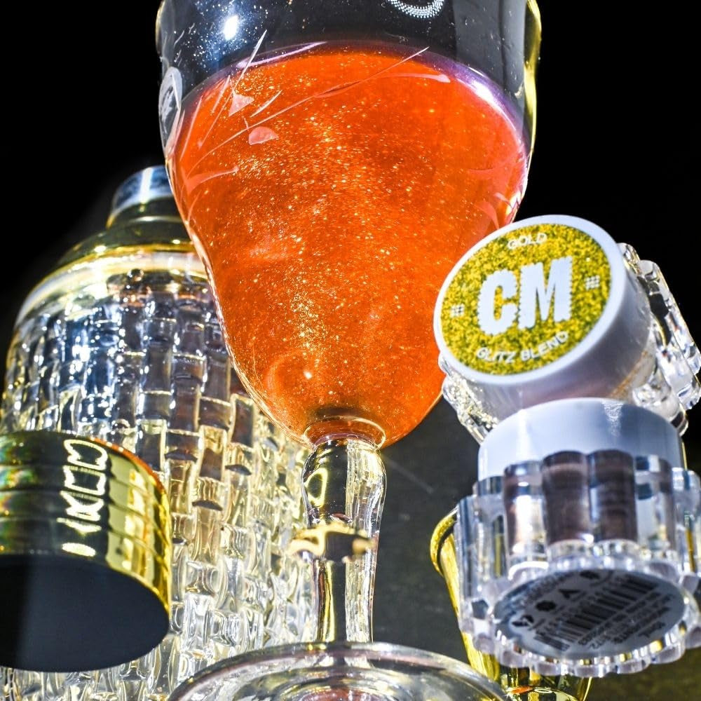 Colour Mill Glitz Blend Powder Food Color, 10 Milliliters Gold