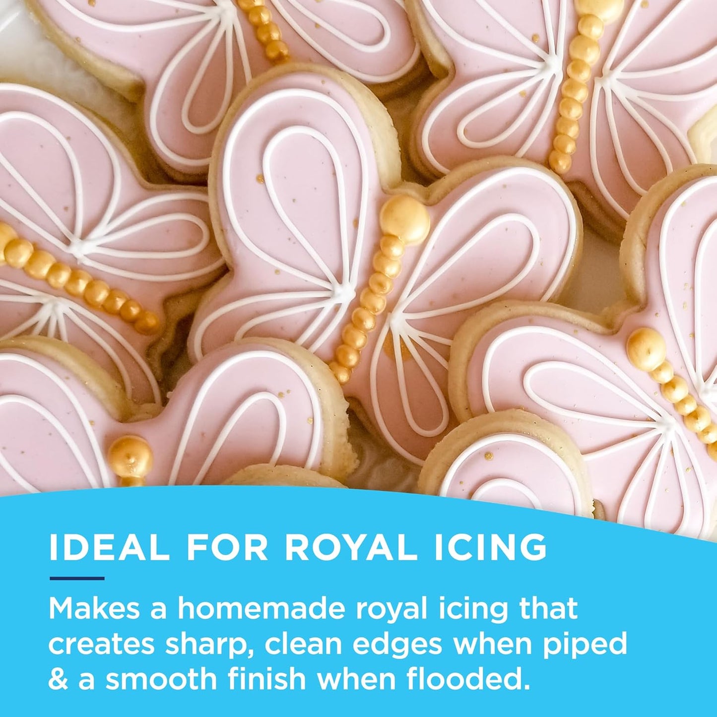 Satin Ice Meringue Powder - 4Oz - Pail