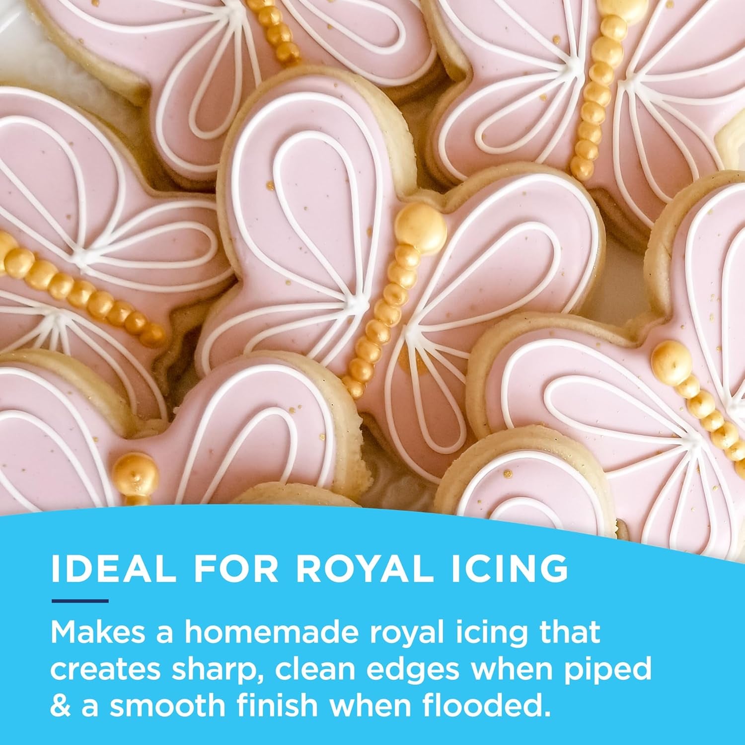 Satin Ice Meringue Powder - 4Oz - Pail