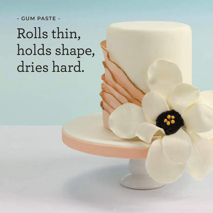 Satin Ice Gum Paste for Cake Decorating, White (2 Pound)