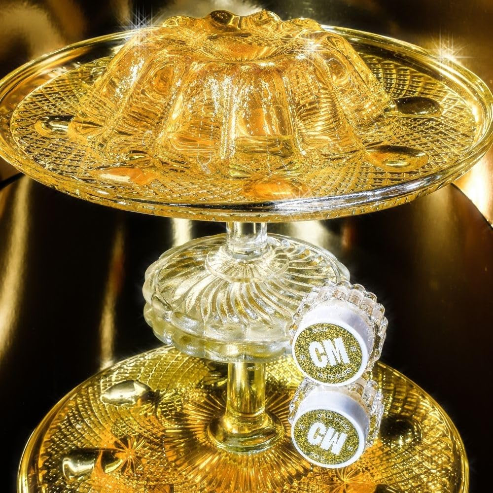 Colour Mill Glitz Blend Powder Food Color, 10 Milliliters Gold