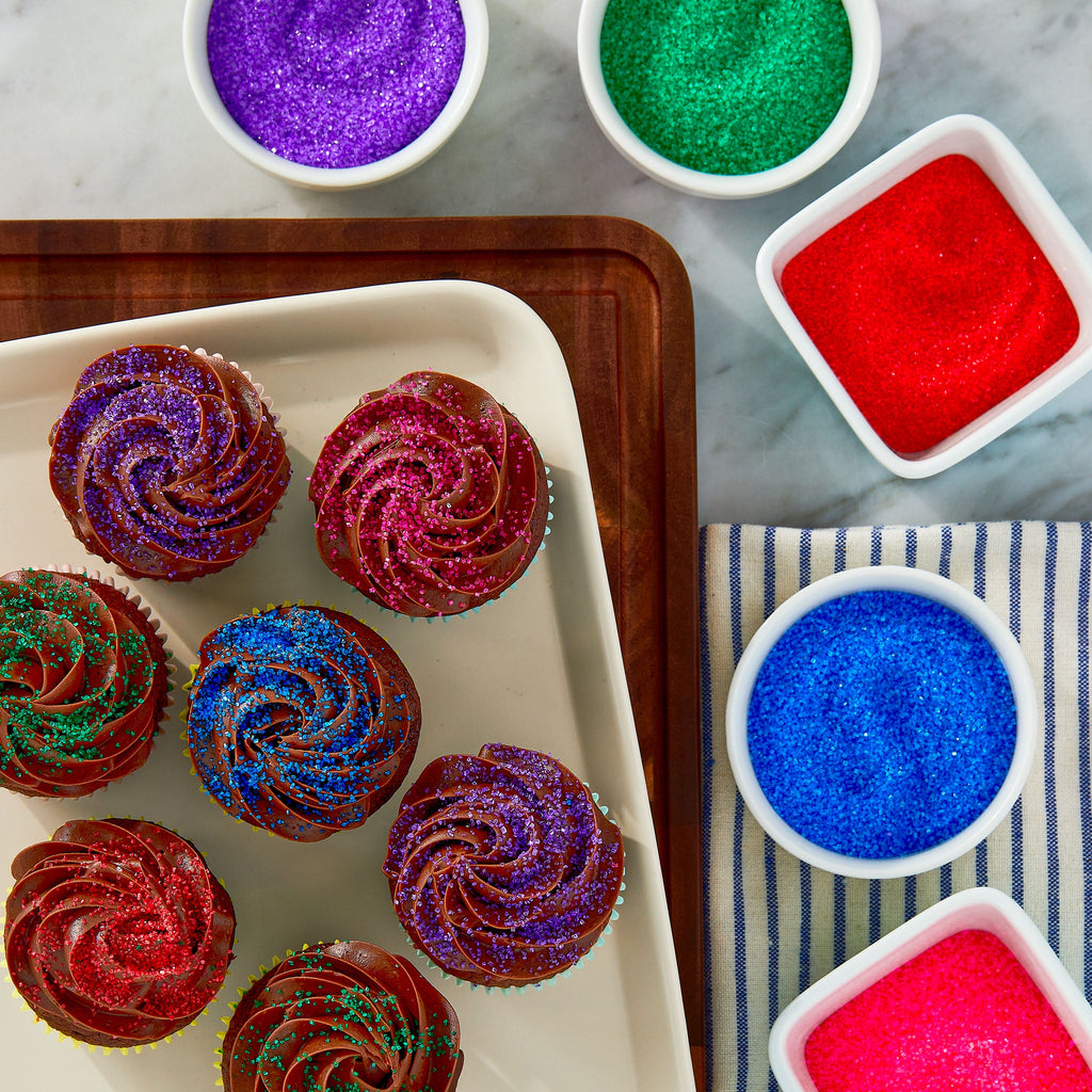 (6 Pack) Great Value Pink Sanding Sugar, 3.5 Oz