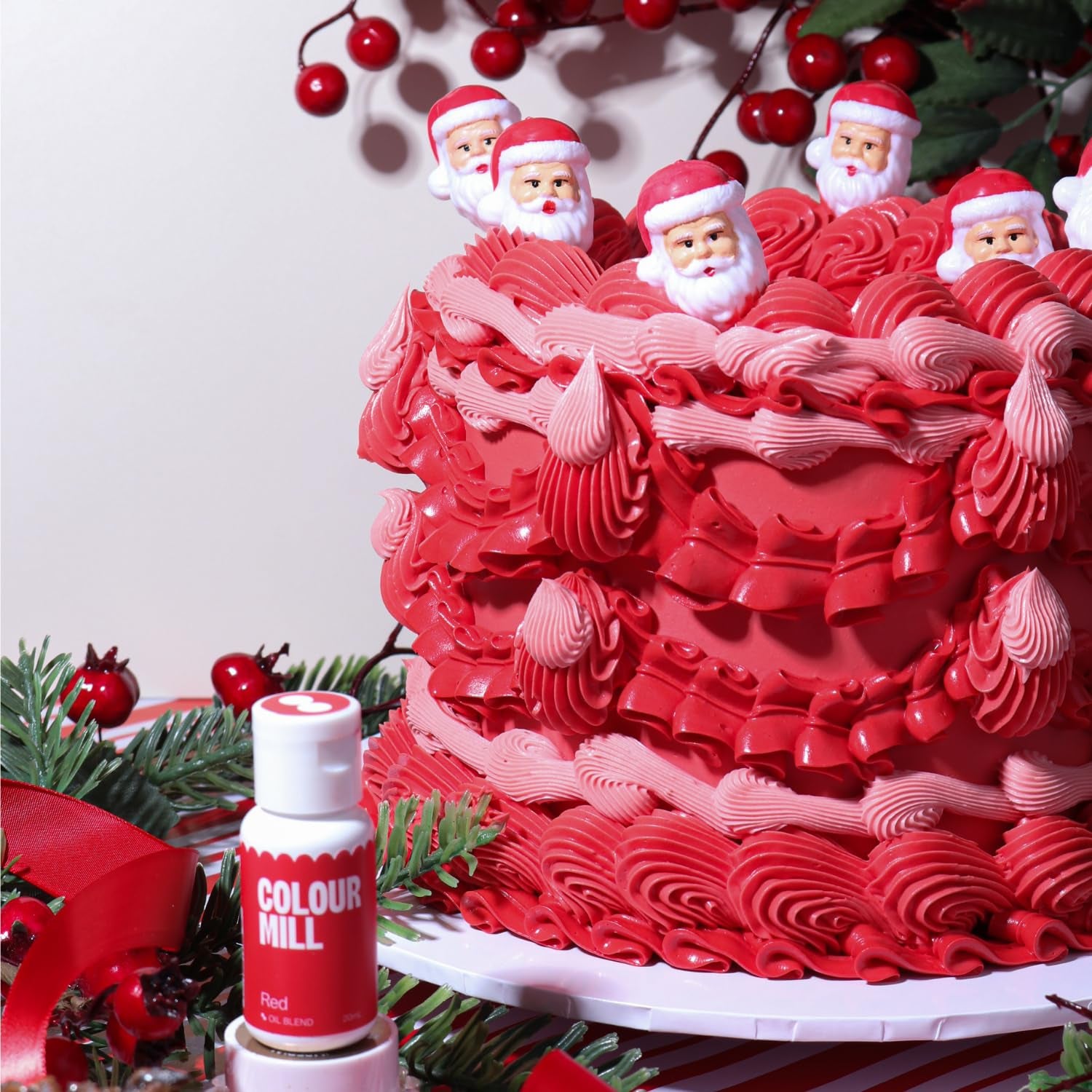 Colour Mill Oil-Based Food Coloring, 100 Milliliters (Red)