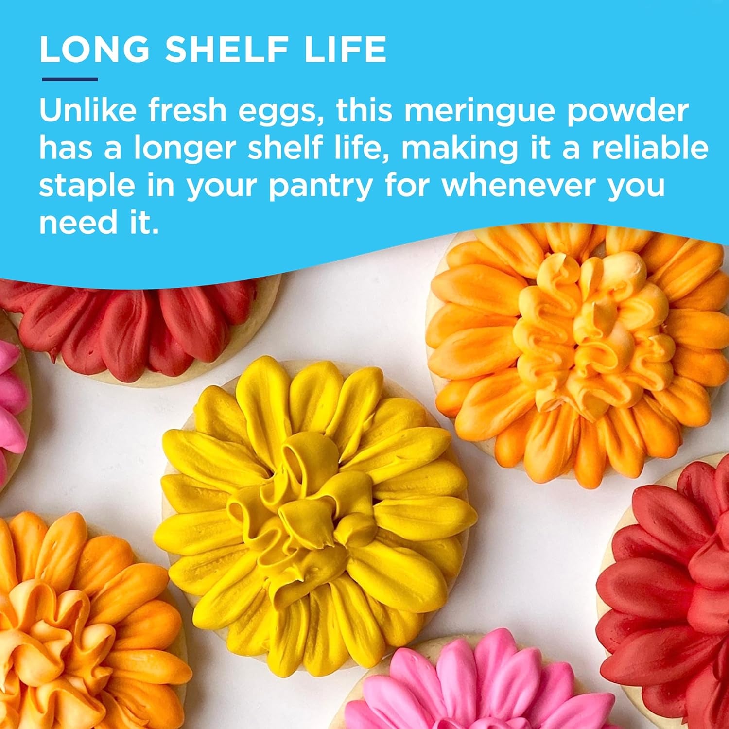 Satin Ice Meringue Powder - 4Oz - Pail