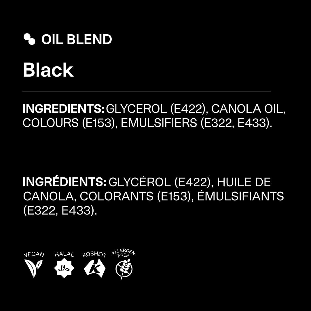 Colour Mill Oil-Based Food Coloring, 100 Milliliters Black