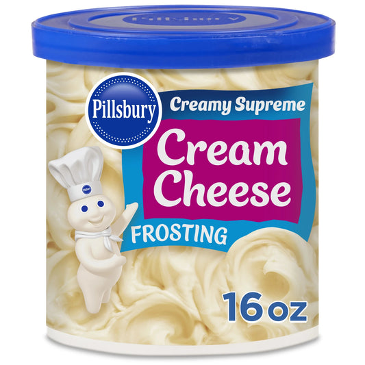 Pillsbury Creamy Supreme Cream Cheese Frosting, 16 Oz Tub