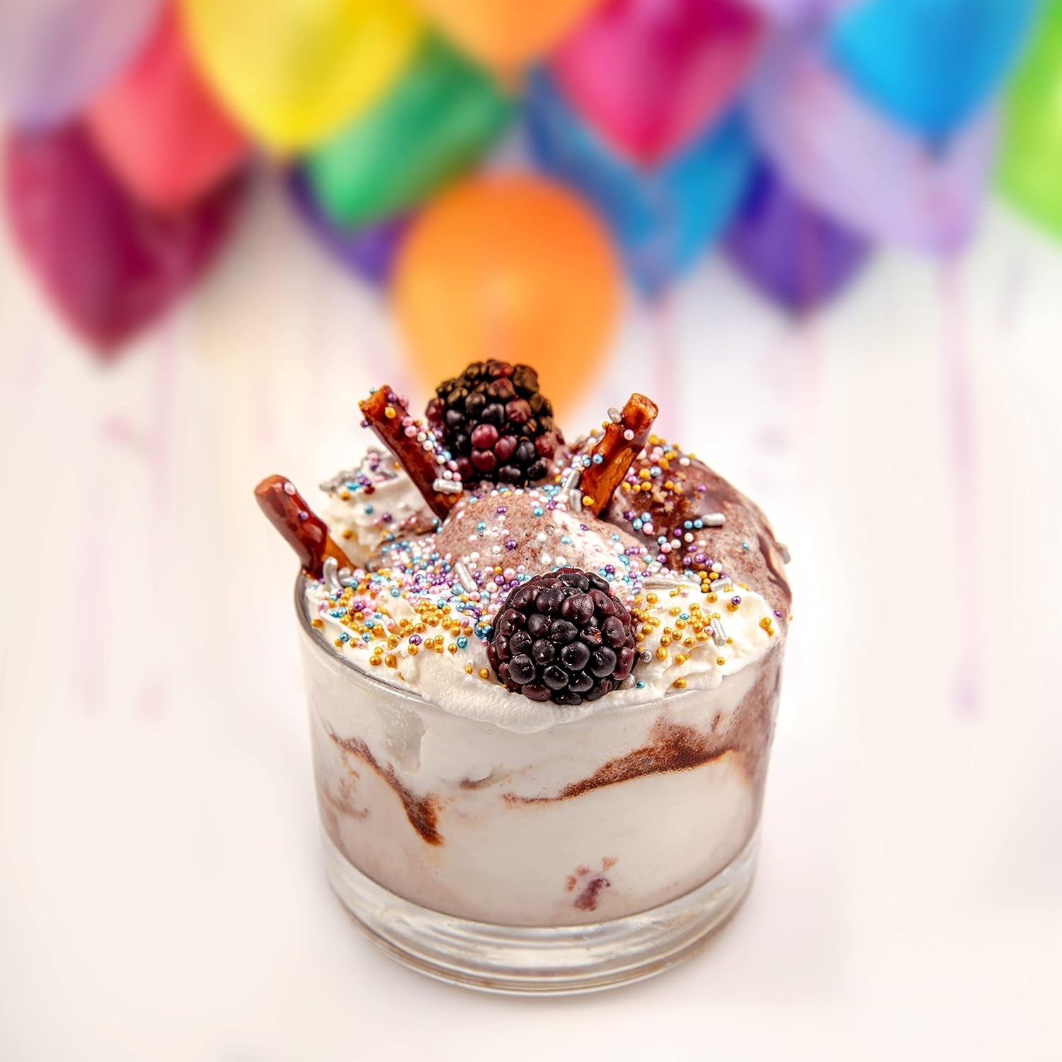 Bakerpan Edible Pastel Colors Nonpareils Sprinkles for Cupcakes, Pastel Sprinkles Edible for Cake Decorating - 5.1 Ounces (Made in USA)