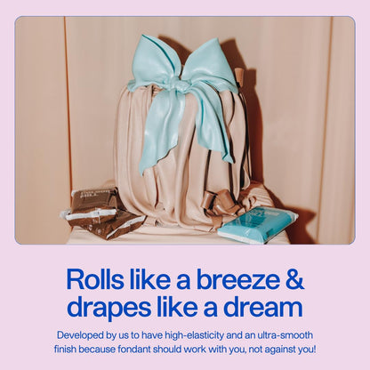 Colour Mill Decorators Dough Edible Cake Covering | Easy-To-Roll, Easy-To-Drape Fondant | Vanilla-Flavored Sugarpaste - 8.8 Ounce Yellow