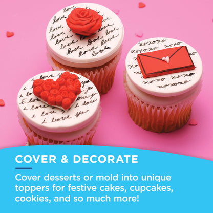 Satin Ice Fondant, Baby Blue, 2 Pound