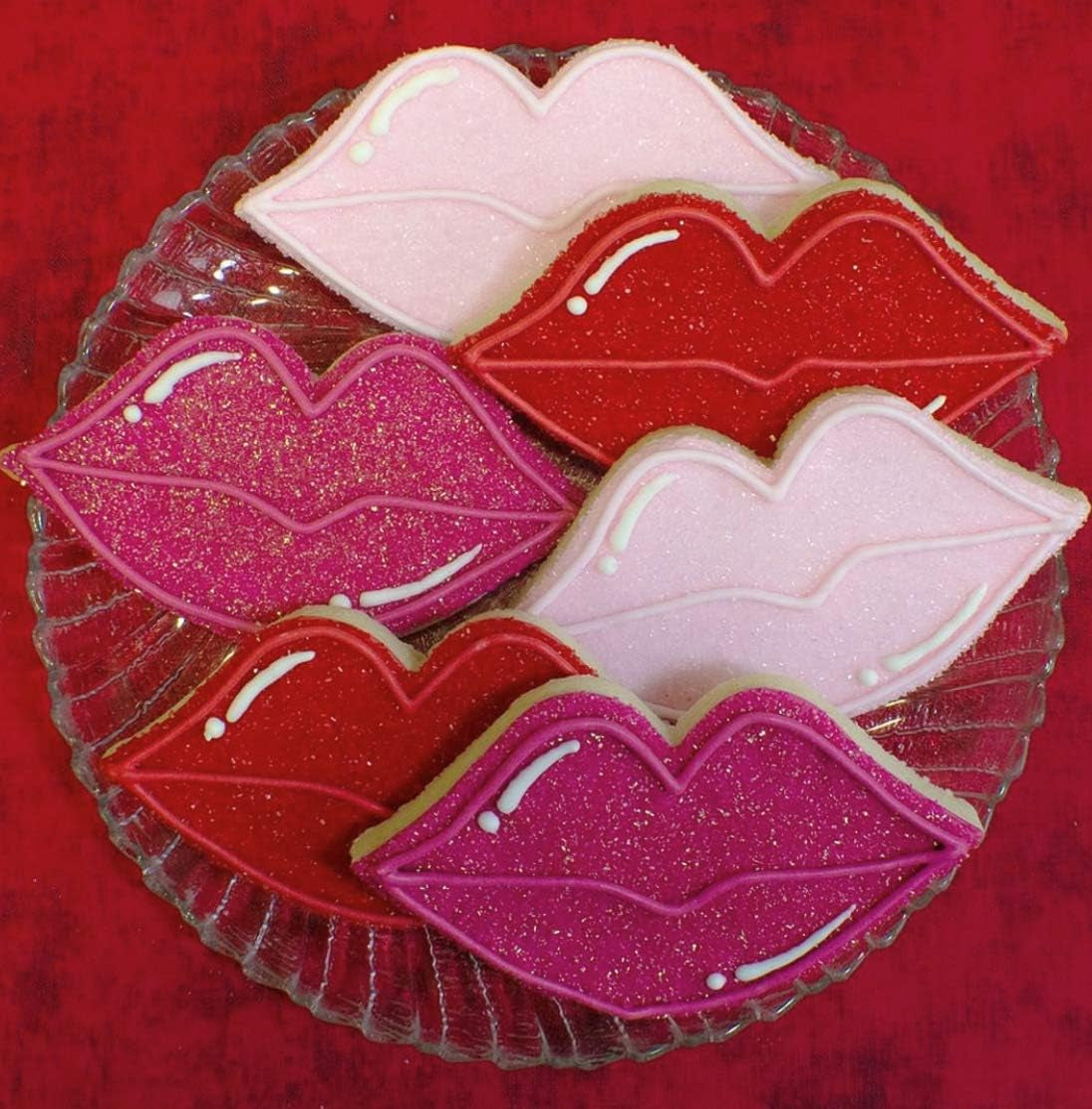 Ann Clark Lips Cookie Cutter, 4.25" Made in USA