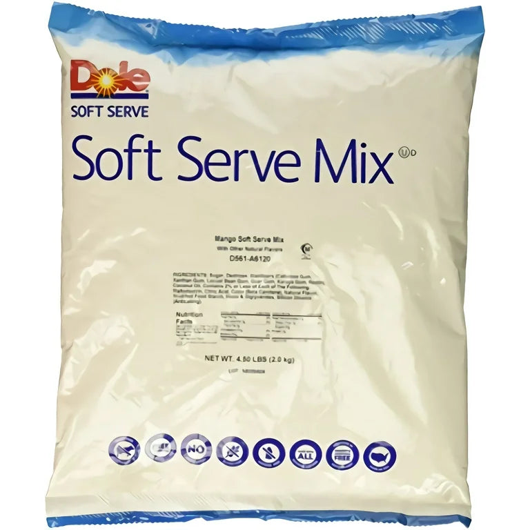 Dole Soft Serve Mix, Mango, 4.75 Pound
